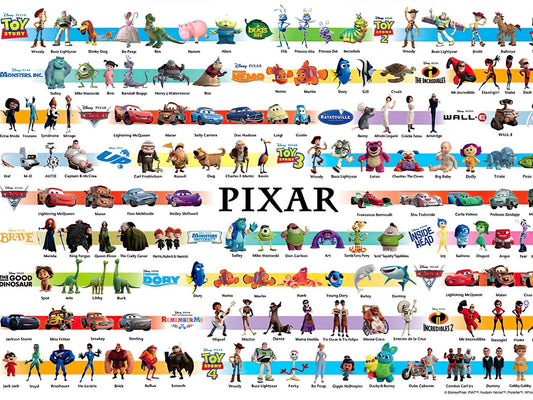 Tenyo • Disney / Pixar Collection　1000 PCS　Jigsaw Puzzle