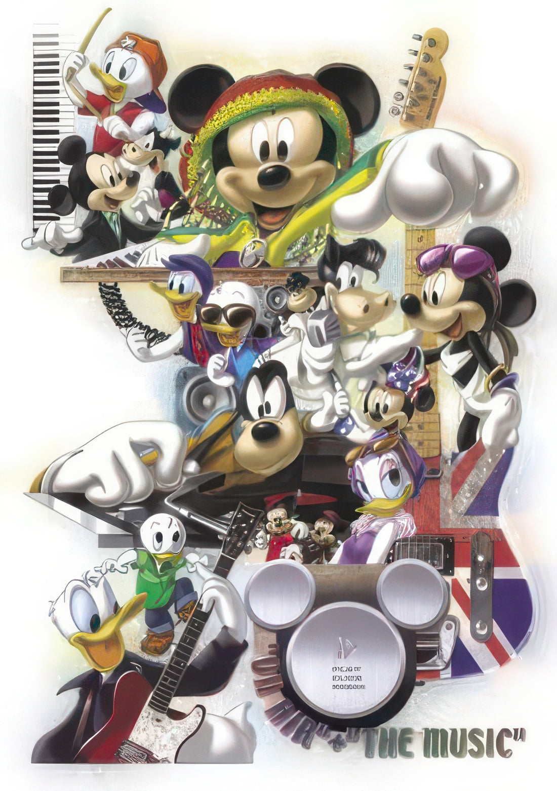 tenyo-dw-1000-340-mickey-friends-music-1000-pieces-jigsaw-puzzle