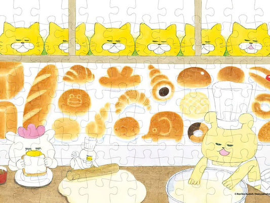 Tenyo • Noraneko Gundan • Bread　108 PCS　Jigsaw Puzzle