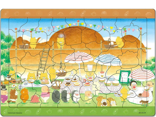Tenyo • Noraneko Gundan • Bread Festival　60 PCS　Jigsaw Puzzle
