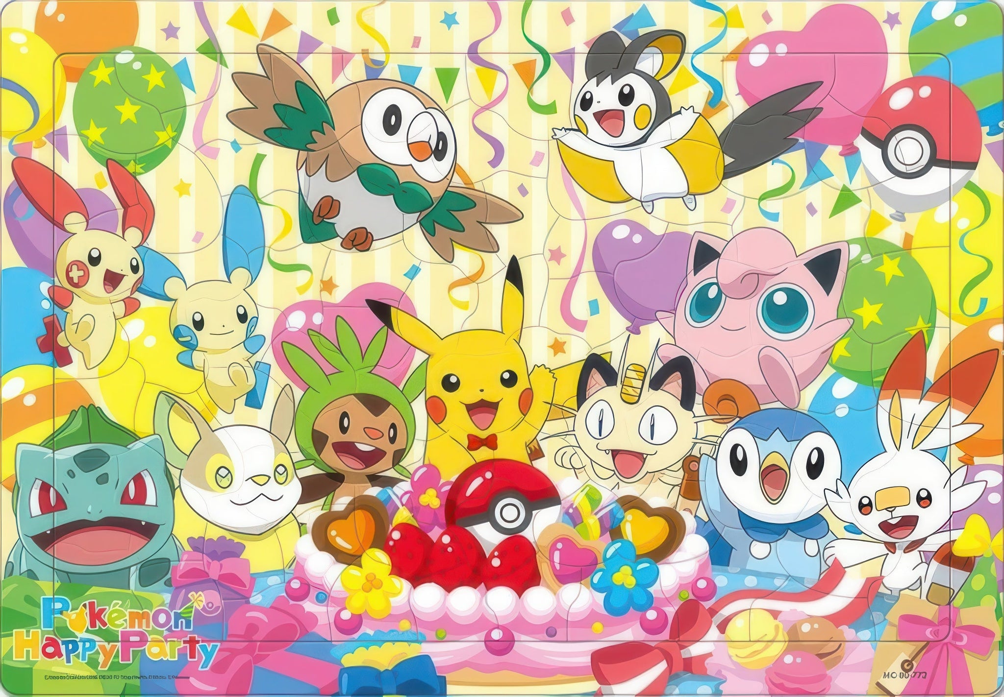 tenyo-mc-80-772-pokémon's-happy-party!-80-pieces-kids-puzzle