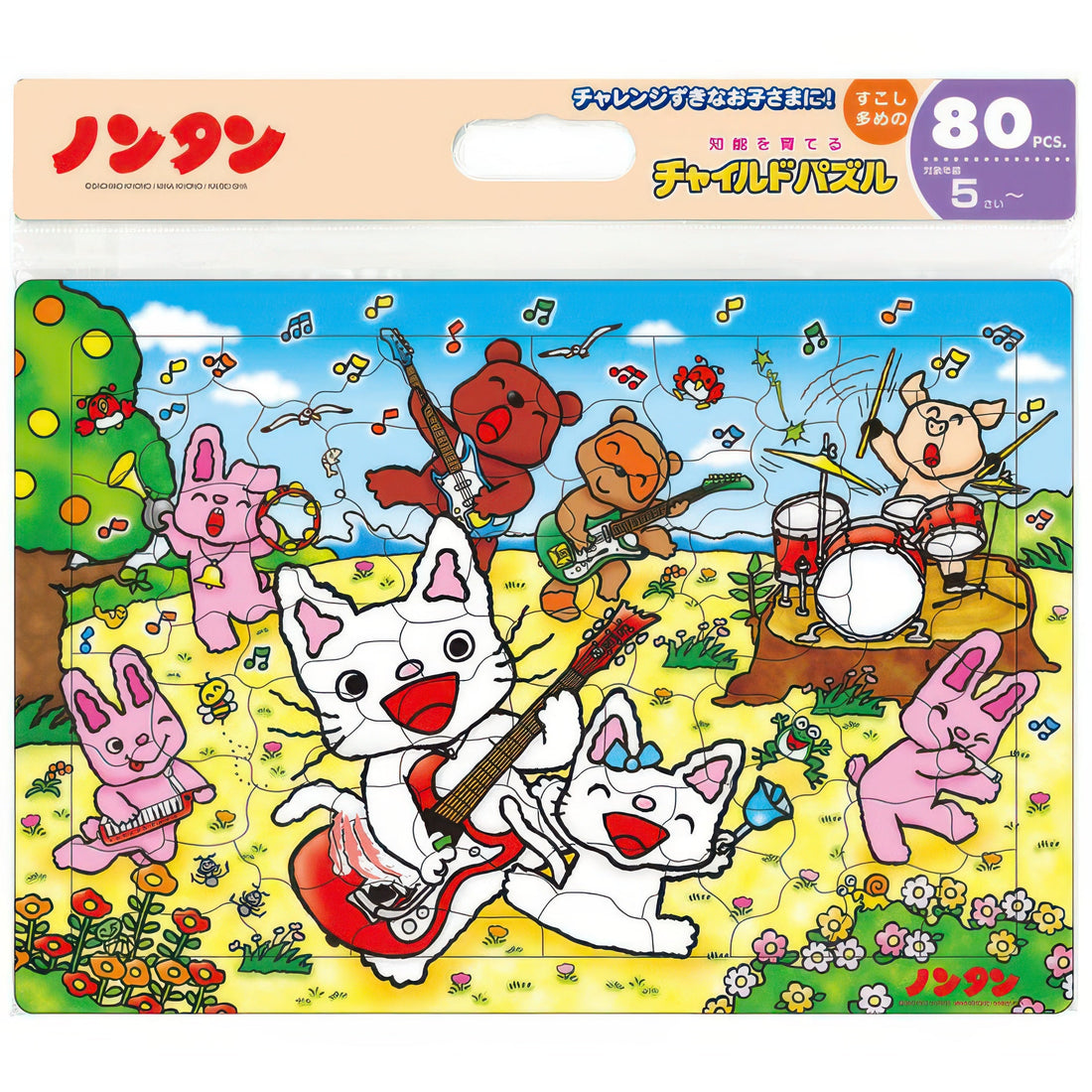 tenyo-mc-80-796-nontan-fun-music-80-pieces-kids-puzzle