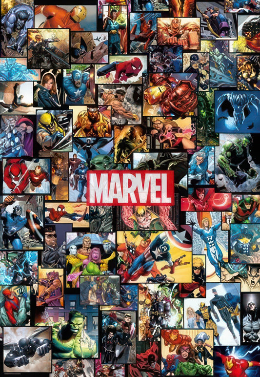 Tenyo R-1000-611　Marvel Universe　1000 Pieces Jigsaw Puzzle