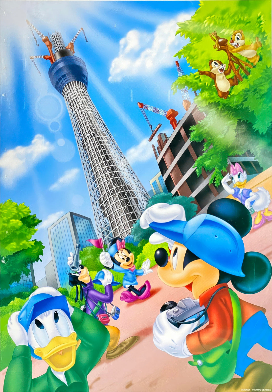 tenyo-t-1000-809-mickey-friends-tokyo-sky-tree-welcomes-mickey-1000-pieces-jigsaw-puzzle