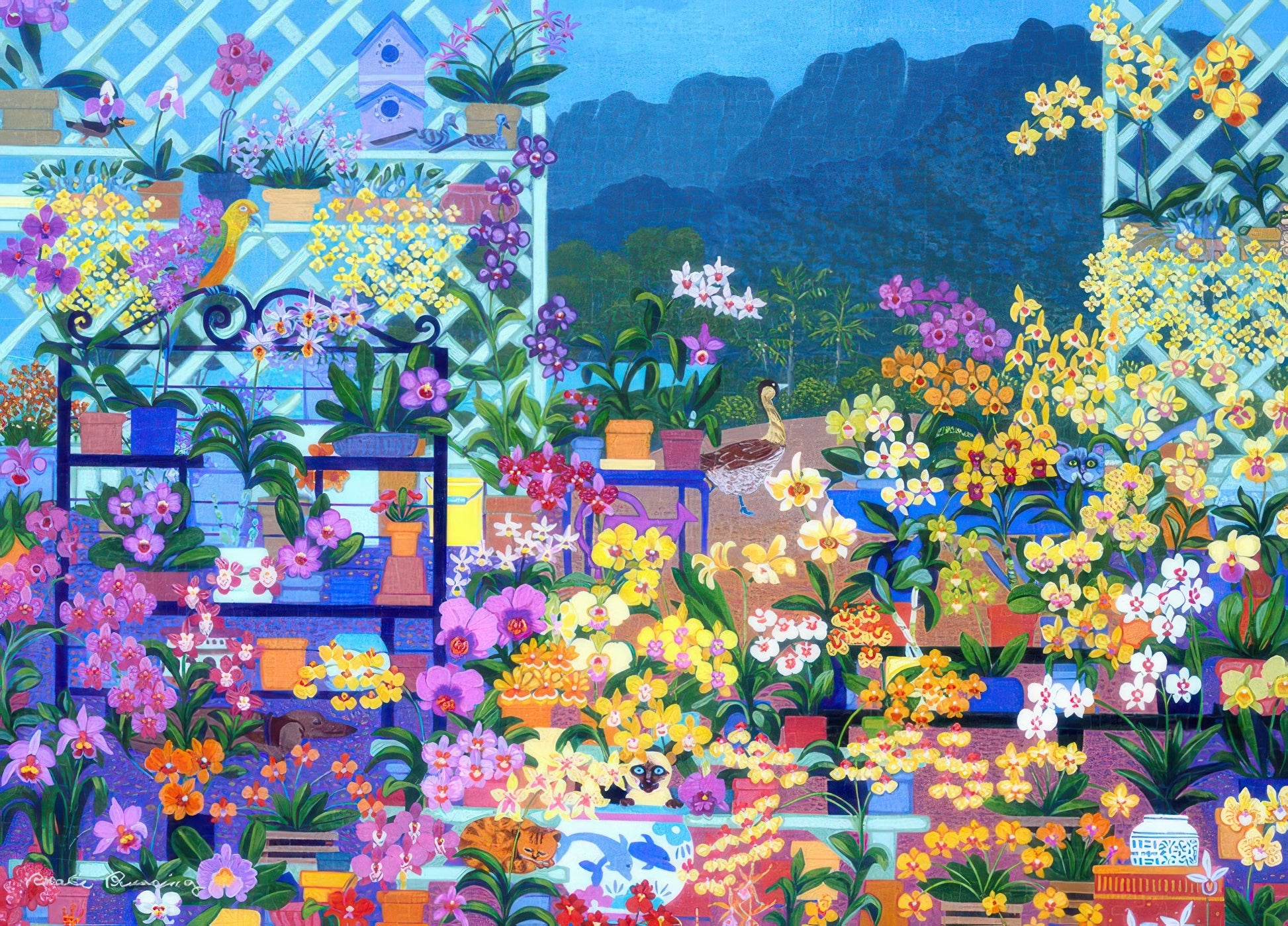 tenyo-tpg-1000-619-illustration-orchid-house-hawaii-1000-pieces-plastic-jigsaw-puzzle