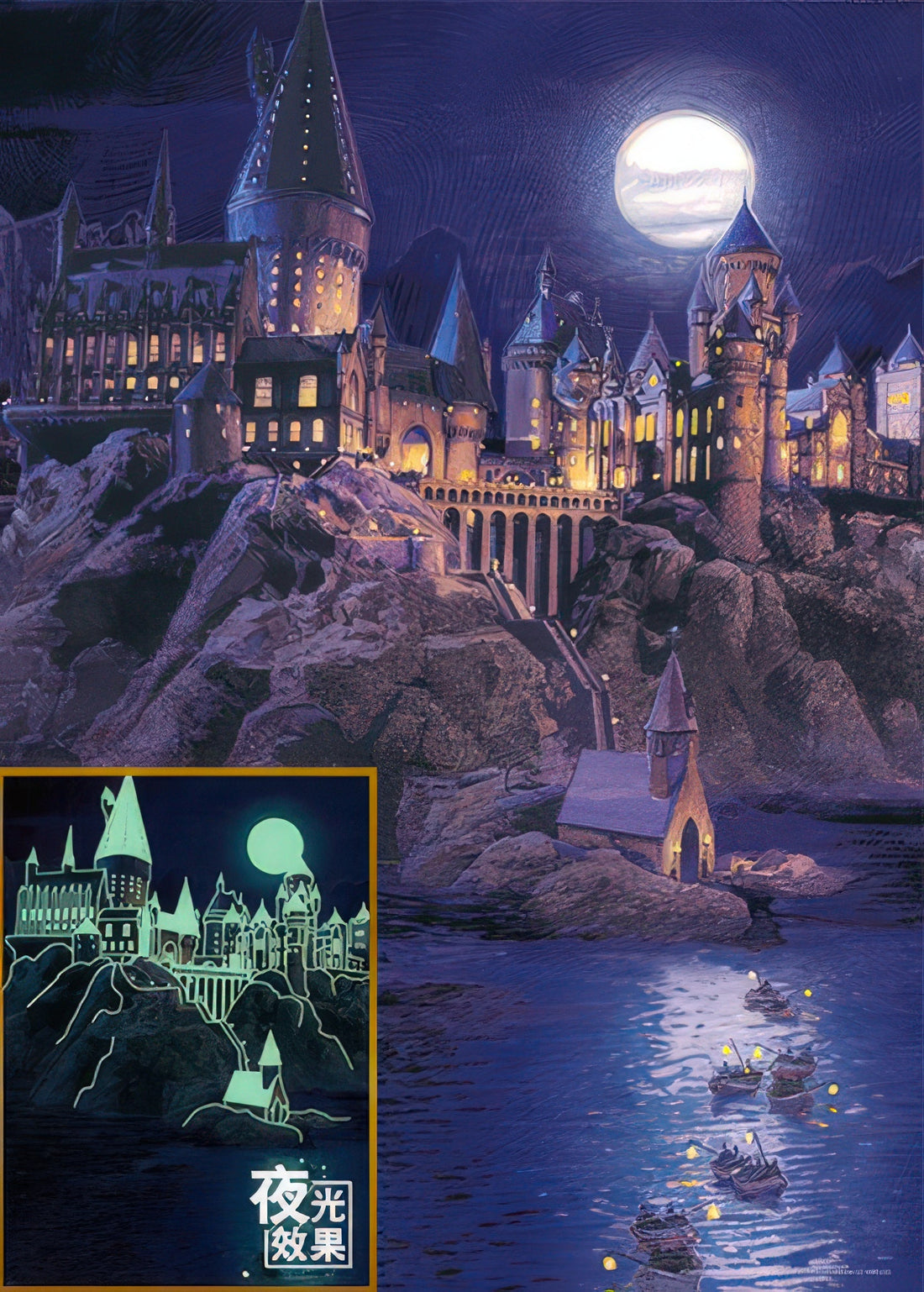 toi-world-10014-harry-potter-series-hogwarts-castle-at-night-1000-pieces-jigsaw-puzzle