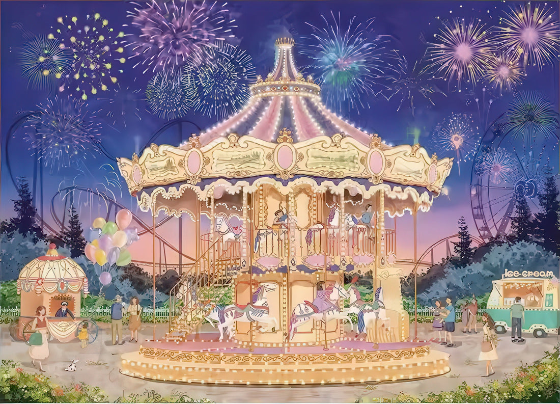 toi-world-10291-merry-go-round-under-the-fireworks-1000-pieces-jigsaw-puzzle