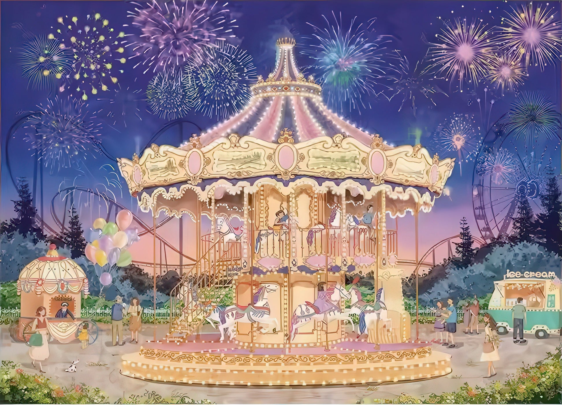 toi-world-10291-merry-go-round-under-the-fireworks-1000-pieces-jigsaw-puzzle