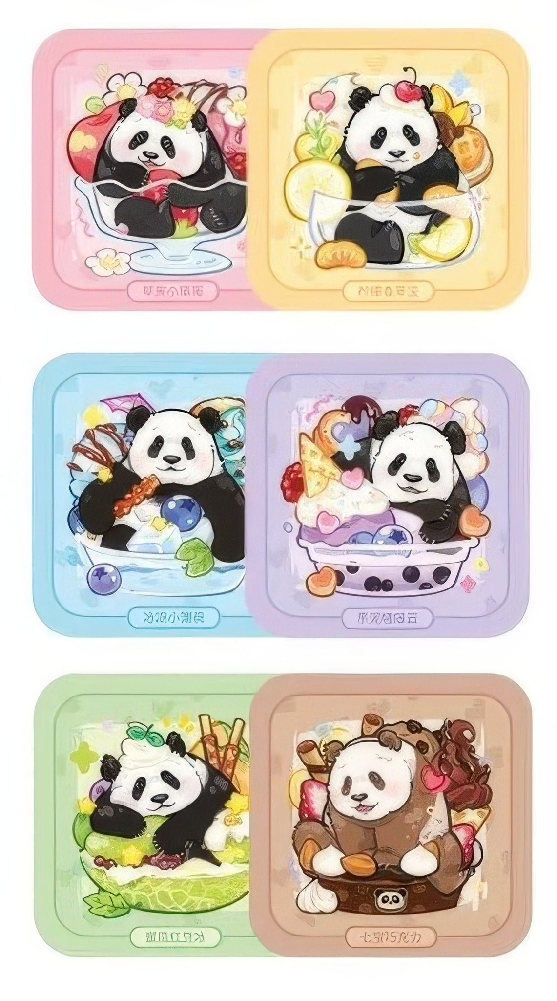 toi-world-10435-sweet-little-panda-49-multipack-6-puzzle-+-frame-set