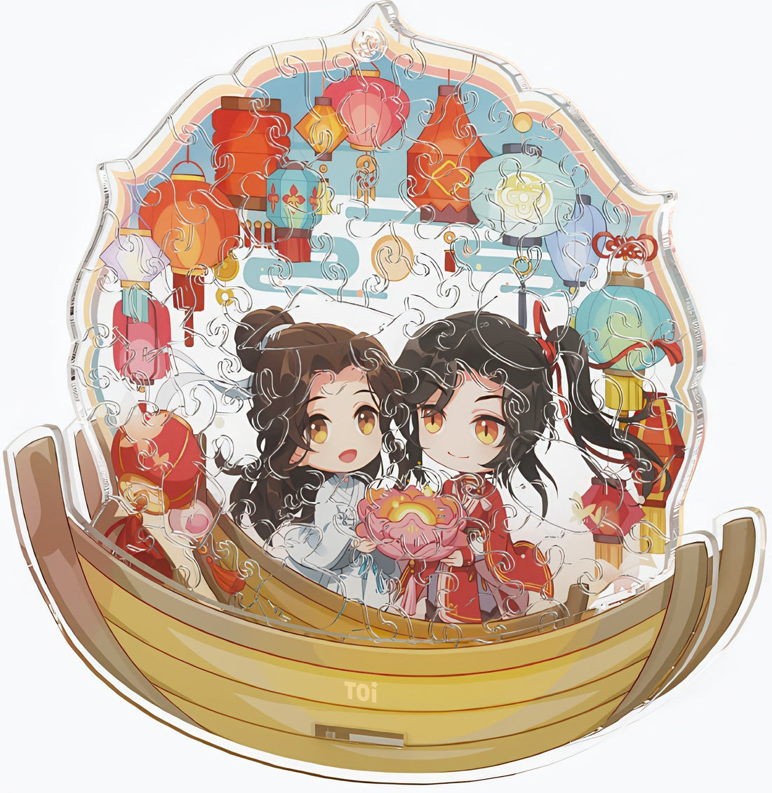 toi-world-10442-heaven-official's-blessing:-hua-cheng-and-xie-lian-under-the-moon-80-pieces-display-puzzle