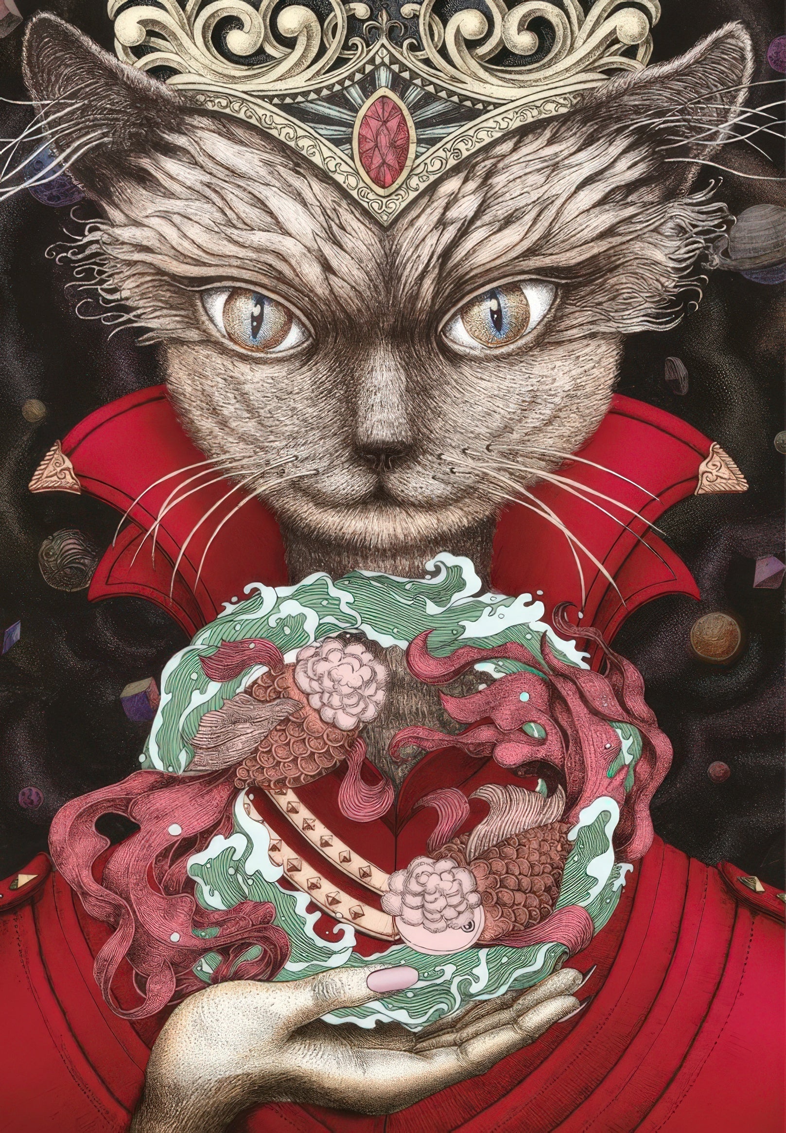 toi-world-12769-the-cat-queen-300-pieces-jigsaw-puzzle