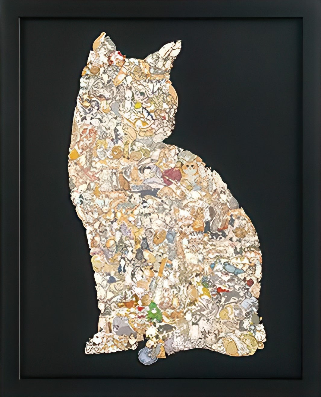 toi-world-12808-mr.-zheng-and-the-cat-140-pieces-puzzle-+-frame-set