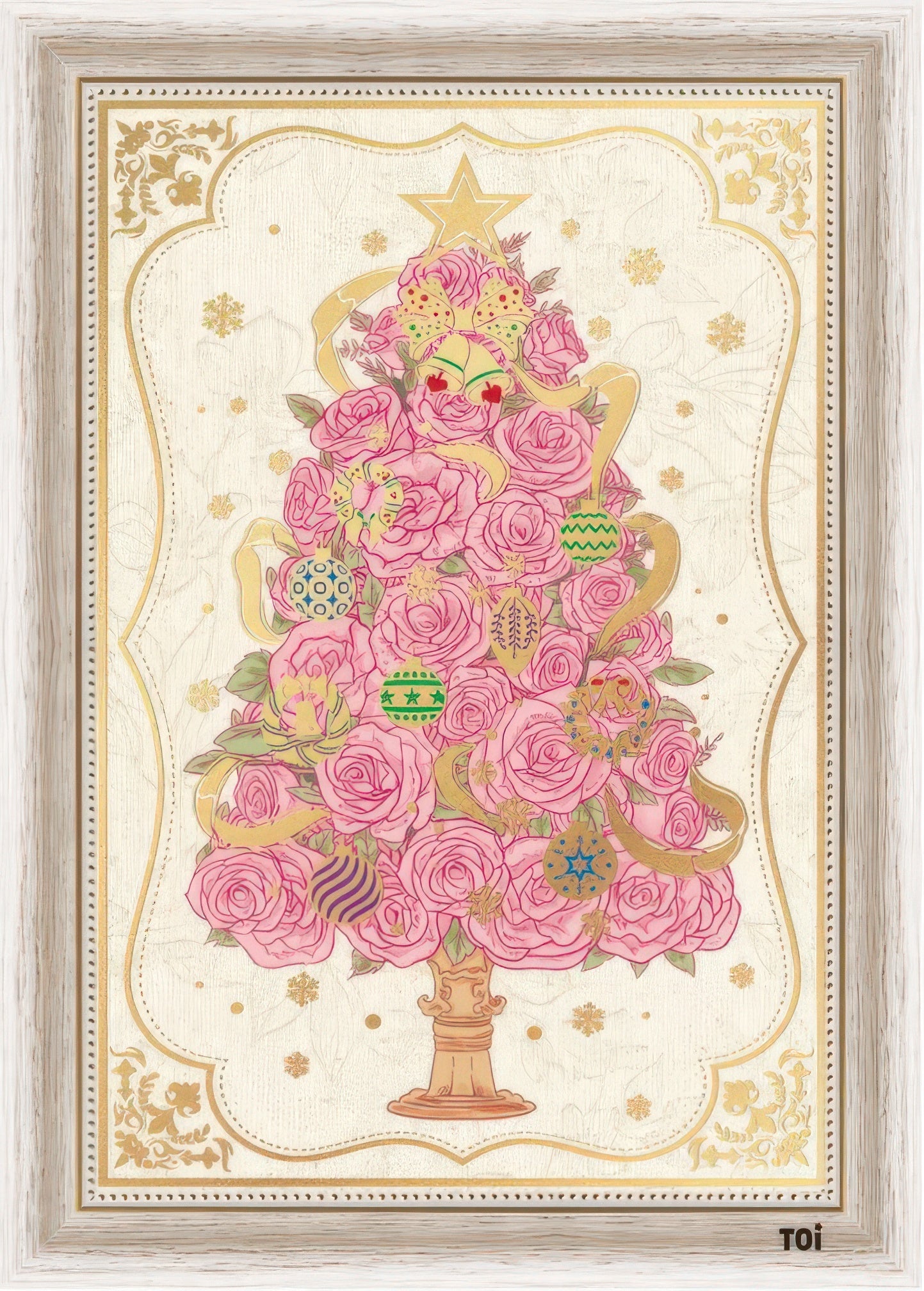 toi-world-23329-gilded-rose-tree-300-pieces-puzzle-+-frame-set