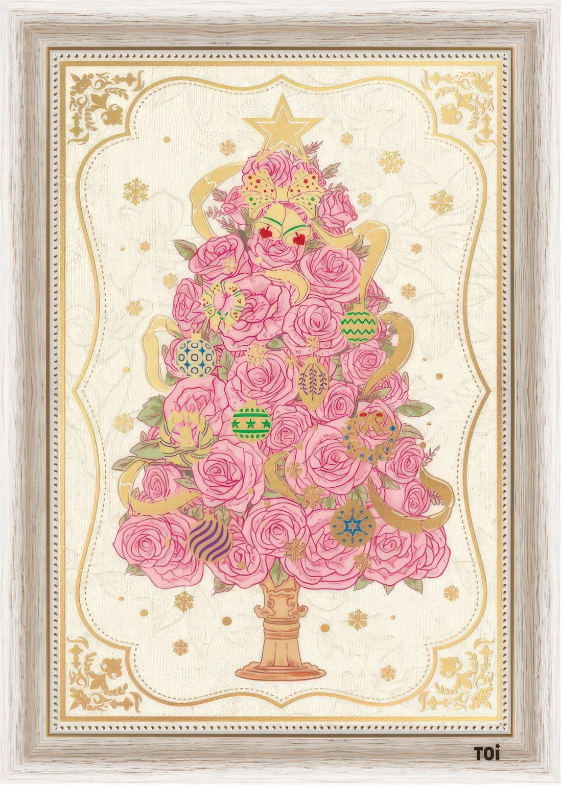 toi-world-23329-gilded-rose-tree-300-pieces-puzzle-+-frame-set
