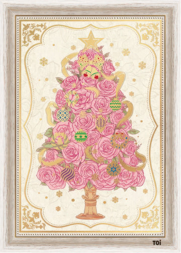 toi-world-23329-gilded-rose-tree-300-pieces-puzzle-+-frame-set