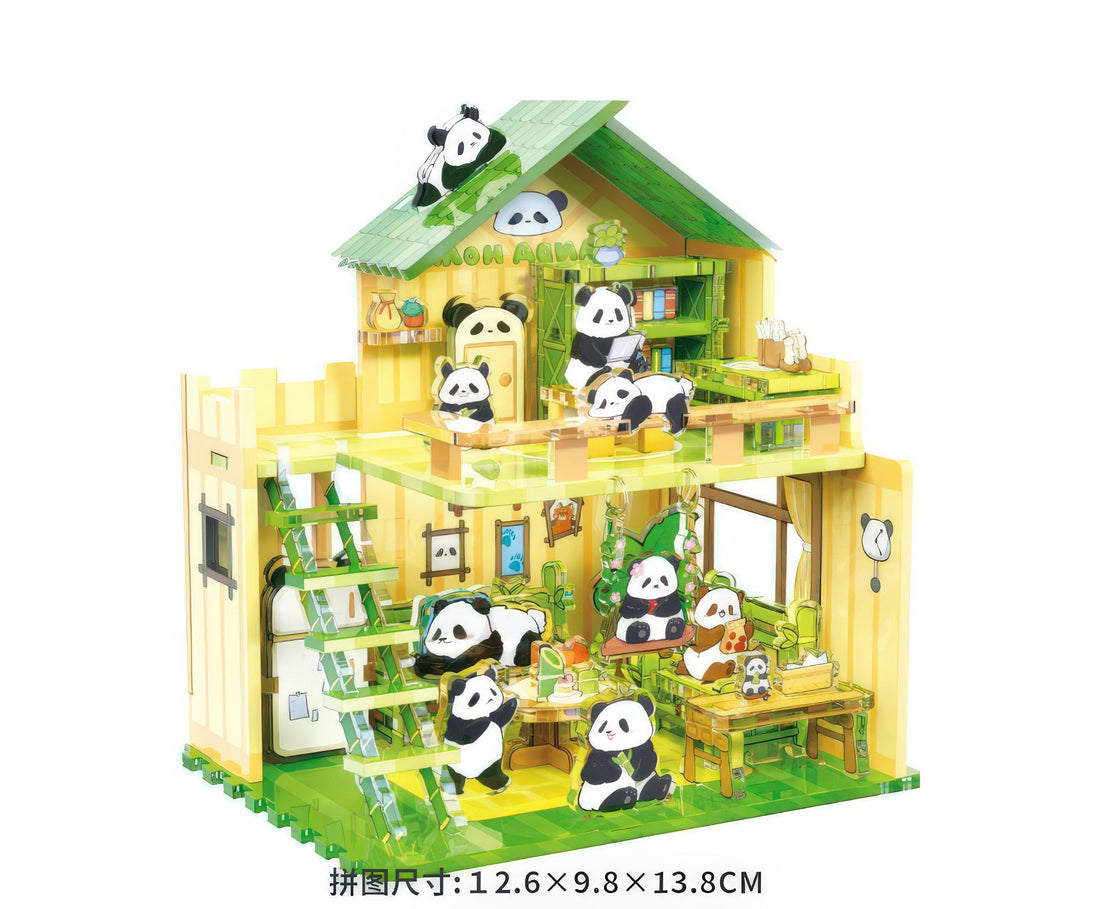 toi-world-23361-panda-apartment-74-pieces-crystal-display-puzzle