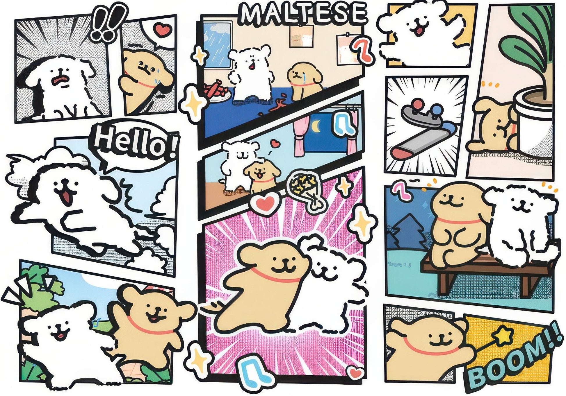 toi-world-45454-01-dog's-view-on-love-1000-pieces-jigsaw-puzzle