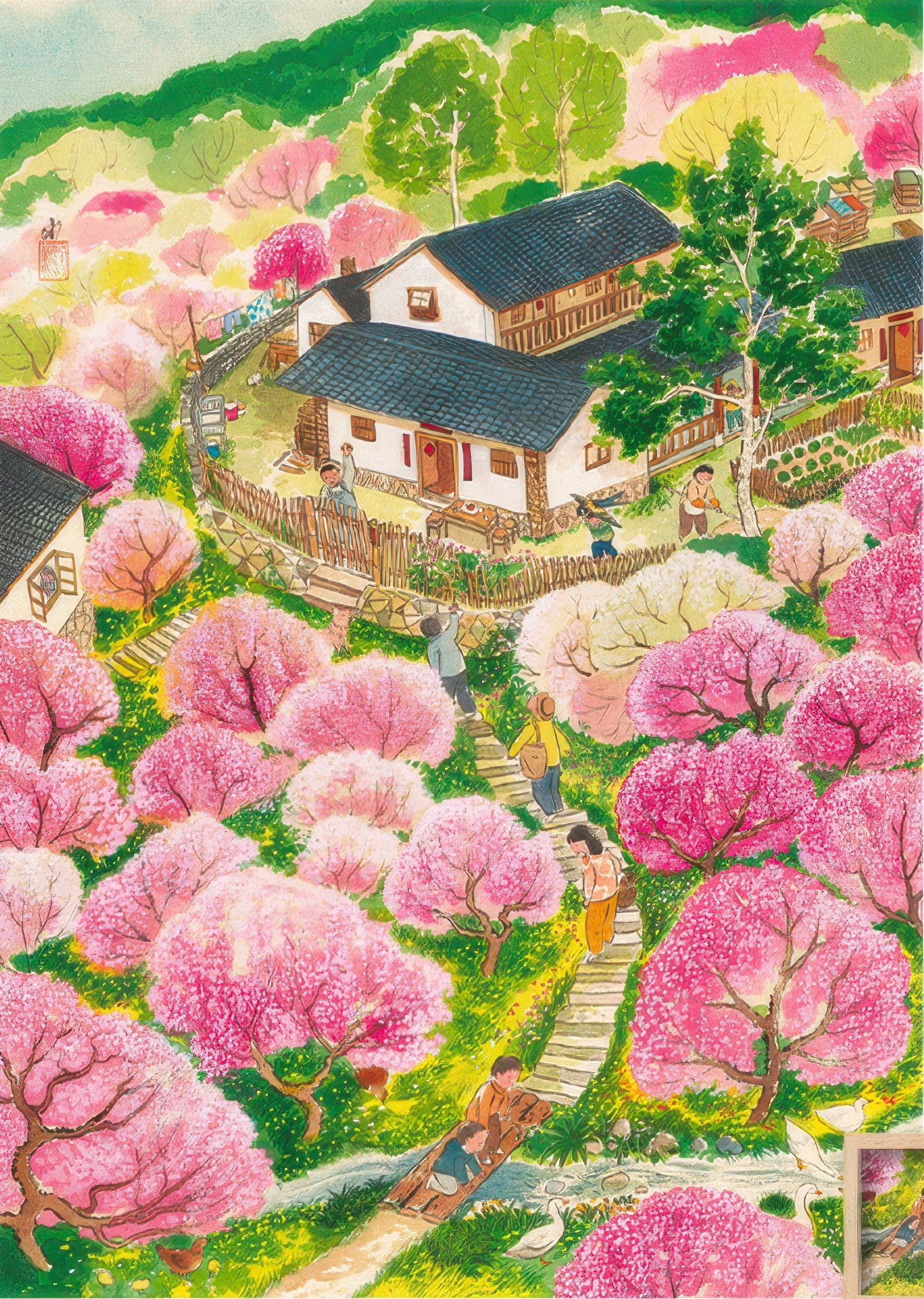 toi-world-48541-04-peach-blossom-spring-1000-pieces-jigsaw-puzzle