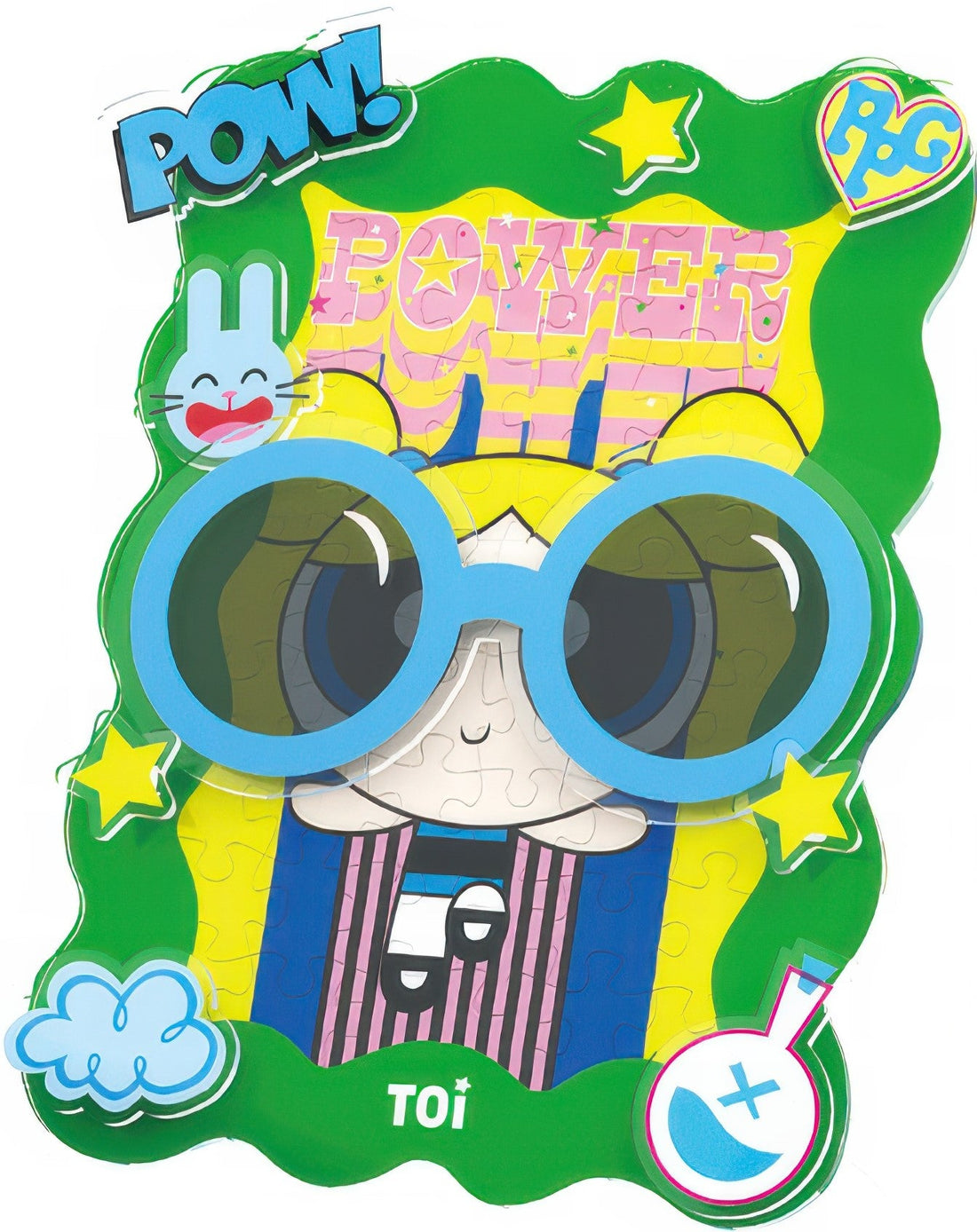 toi-world-51079-03-go,-pao-pao!-54-pieces-display-puzzle