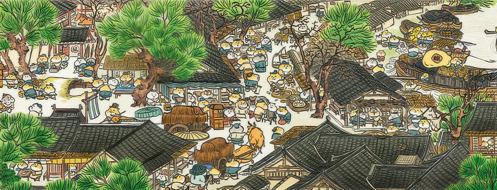 toi-world-57008-02-hamster-emperor's-along-the-river-during-the-qingming-festival-ii-1000-pieces-jigsaw-puzzle