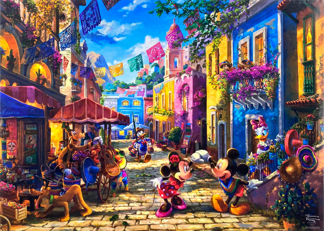 toy-puzzle-kd-1000-016-mickey-friends-mickey-and-minnie-in-mexico-1000-pieces-jigsaw-puzzle