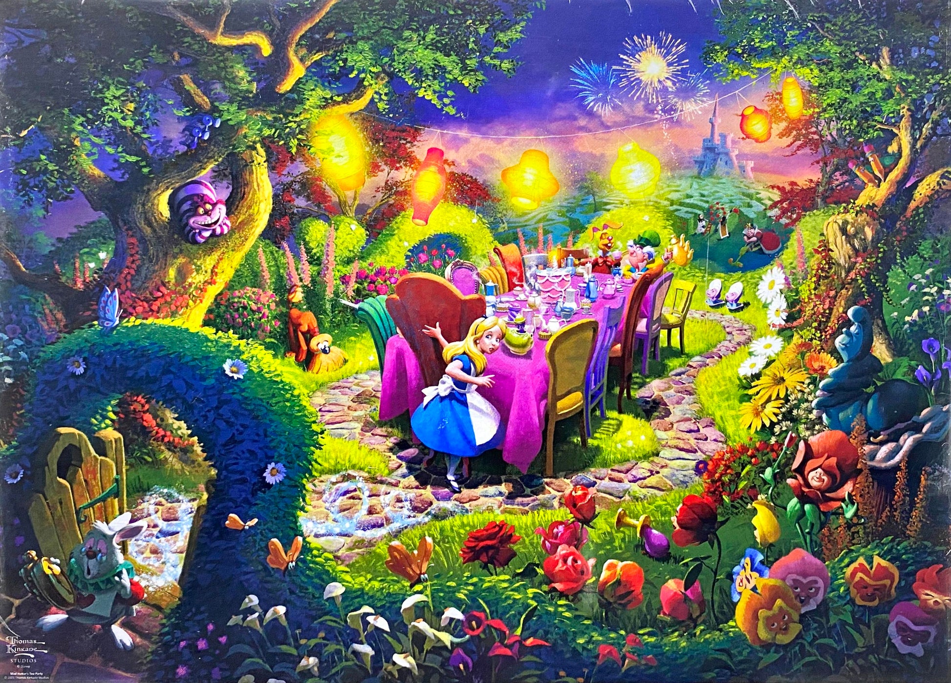 toy-puzzle-kd-1000-017-alice-in-wonderland-tea-party-1000-pieces-jigsaw-puzzle