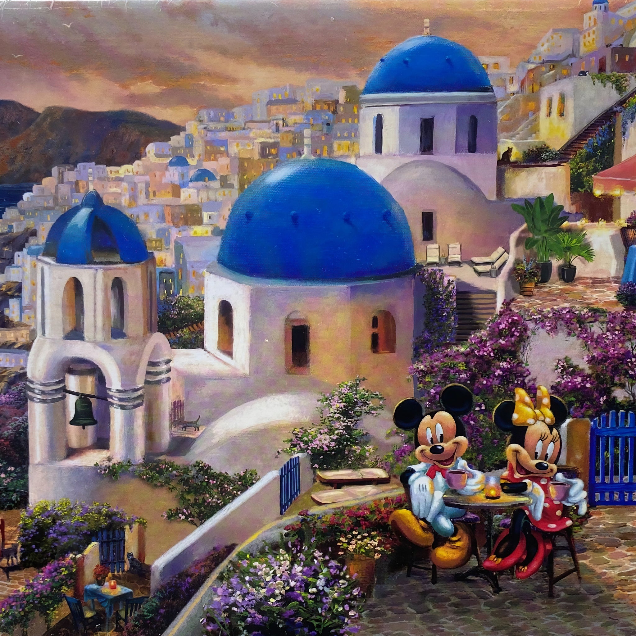 toy-puzzle-kd-500-009-mickey-minnie-mickey-and-minnie-in-santorini-500-pieces-jigsaw-puzzle