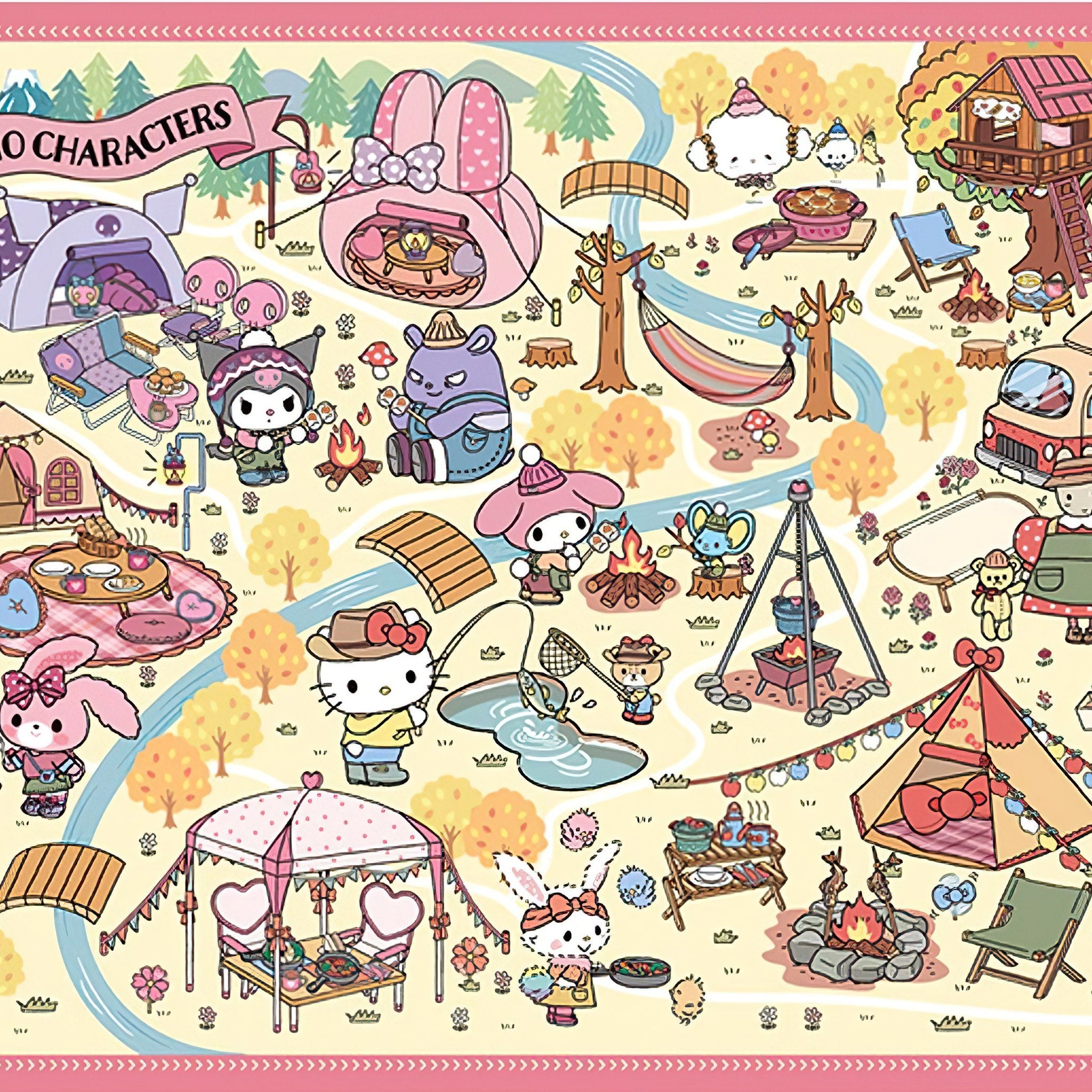 toy-puzzle-san-a05-056-sanrio-fall-camping-500-pieces-jigsaw-puzzle