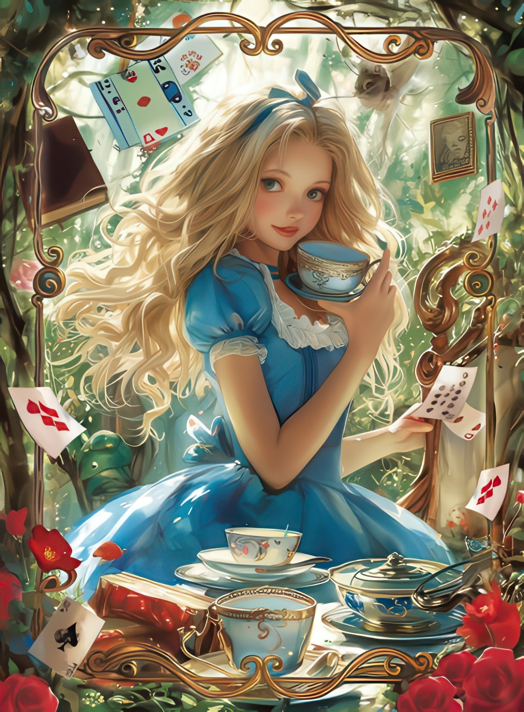 toy-puzzle-t-df05-1032-alice-in-wonderland-fairy-tale-500-pieces-jigsaw-puzzle