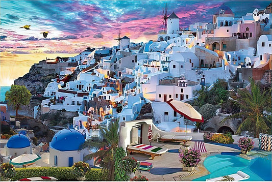 Vox VE1000-11　Illustration • Greece View　1000 Pieces Jigsaw Puzzle