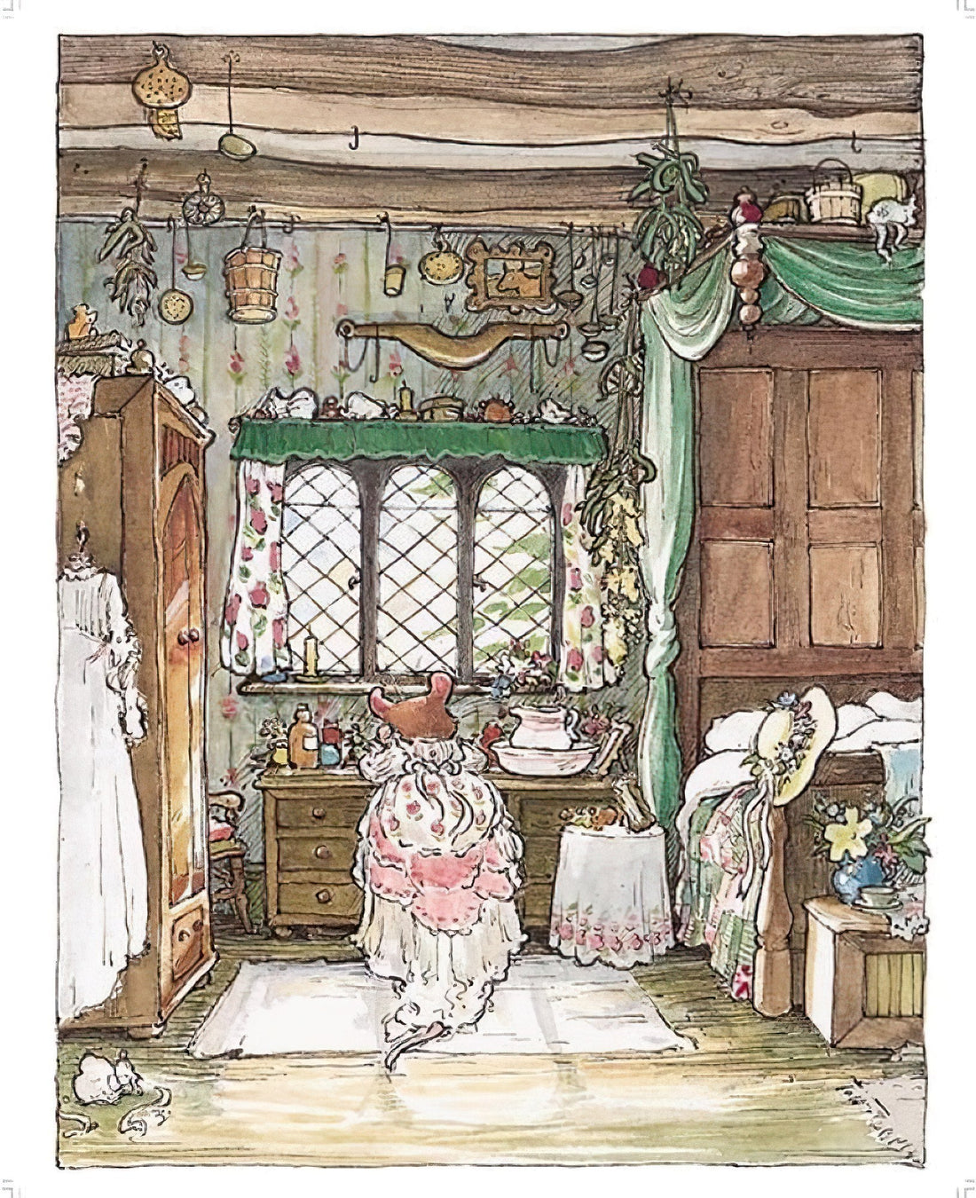 vox-ve1000-120-the-happy-mice-of-brambly-hedge---poppy's-wedding-day-900-pieces-jigsaw-puzzle