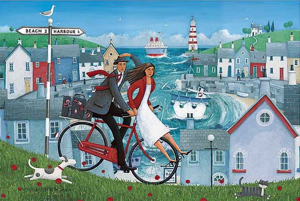 vox-ve1000-19-we-at-the-seaside---bicycle-seascape-1000-pieces-jigsaw-puzzle