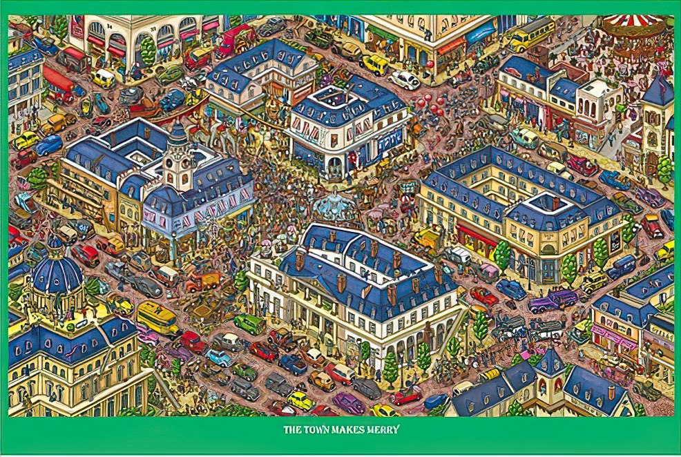 vox-ve1000-25-maze-detective-series---happy-city-1000-pieces-jigsaw-puzzle