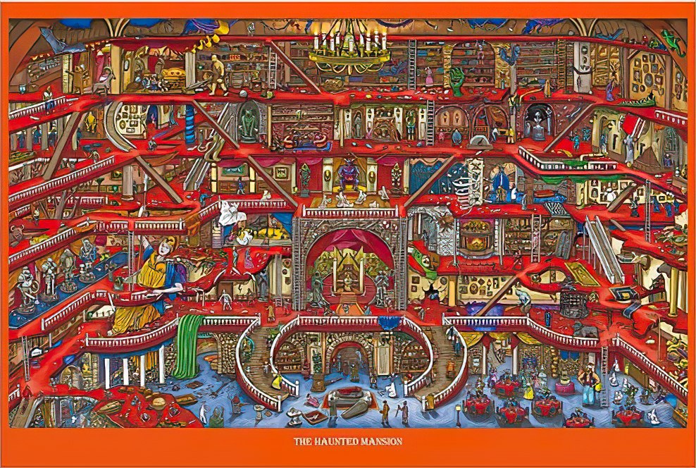 vox-ve1000-28-maze-detective-series---haunted-house-1000-pieces-jigsaw-puzzle