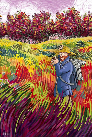 vox-ve1000-31-when-van-gogh-walks-into-the-painting-series---a-colorful-frame-1000-pieces-jigsaw-puzzle