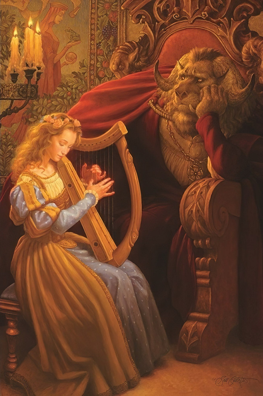 vox-ve1000-61-scott-gustafson---beauty-and-the-beast-1000-pieces-jigsaw-puzzle