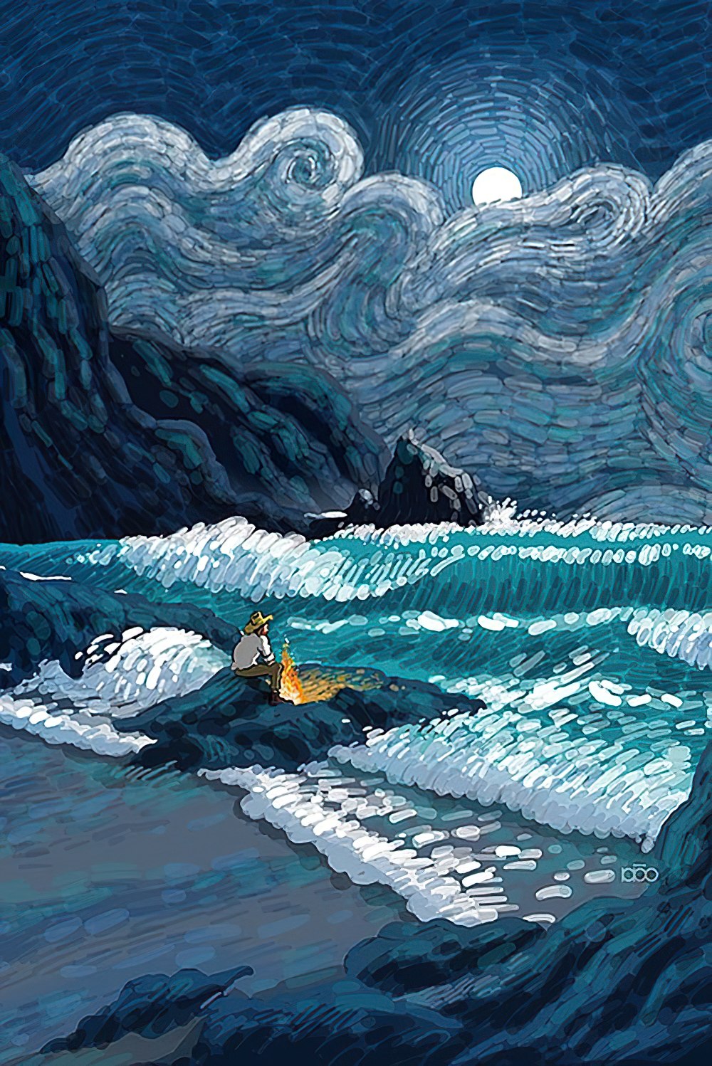 vox-ve1000-71-night-waves-1000-pieces-jigsaw-puzzle