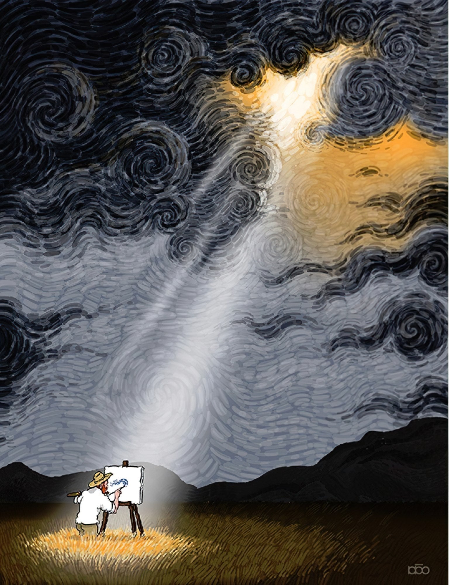 vox-ve1000-73-when-van-gogh-walks-into-the-painting-series---inspiration-1000-pieces-jigsaw-puzzle