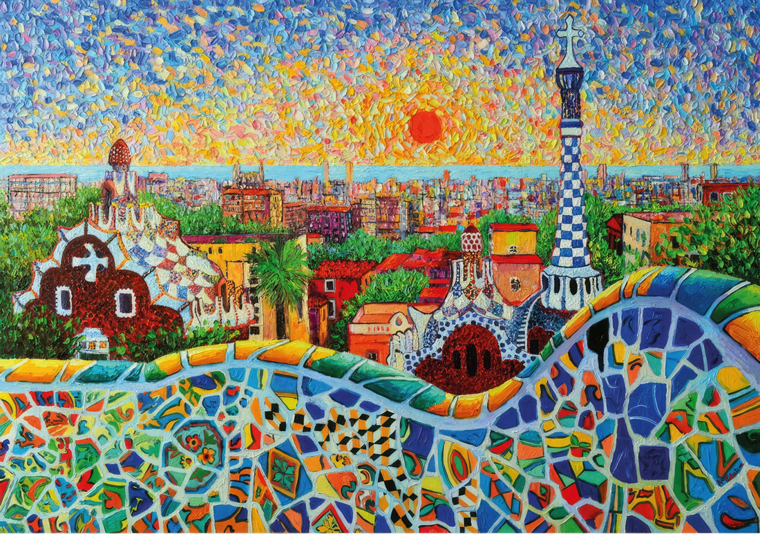 wentworth-37239-illustration-barcelona-1000-pieces-wooden-jigsaw-puzzle