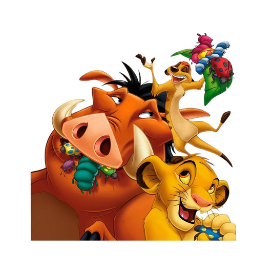 Wooden 500664　The Lion King • Rey León　300 Pieces Wooden Jigsaw Puzzle