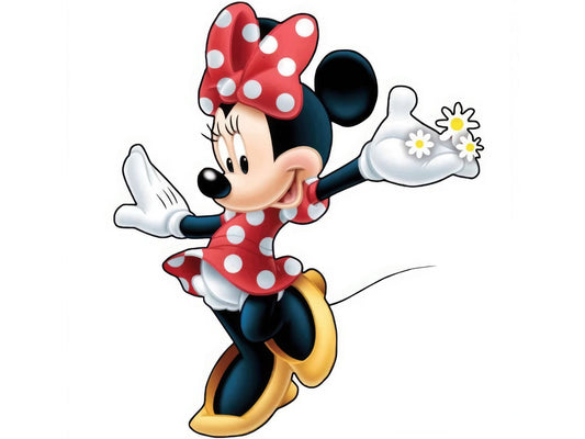 Wooden 500669　Minnie Mouse • Minnie Flores　300 Pieces Wooden Jigsaw Puzzle