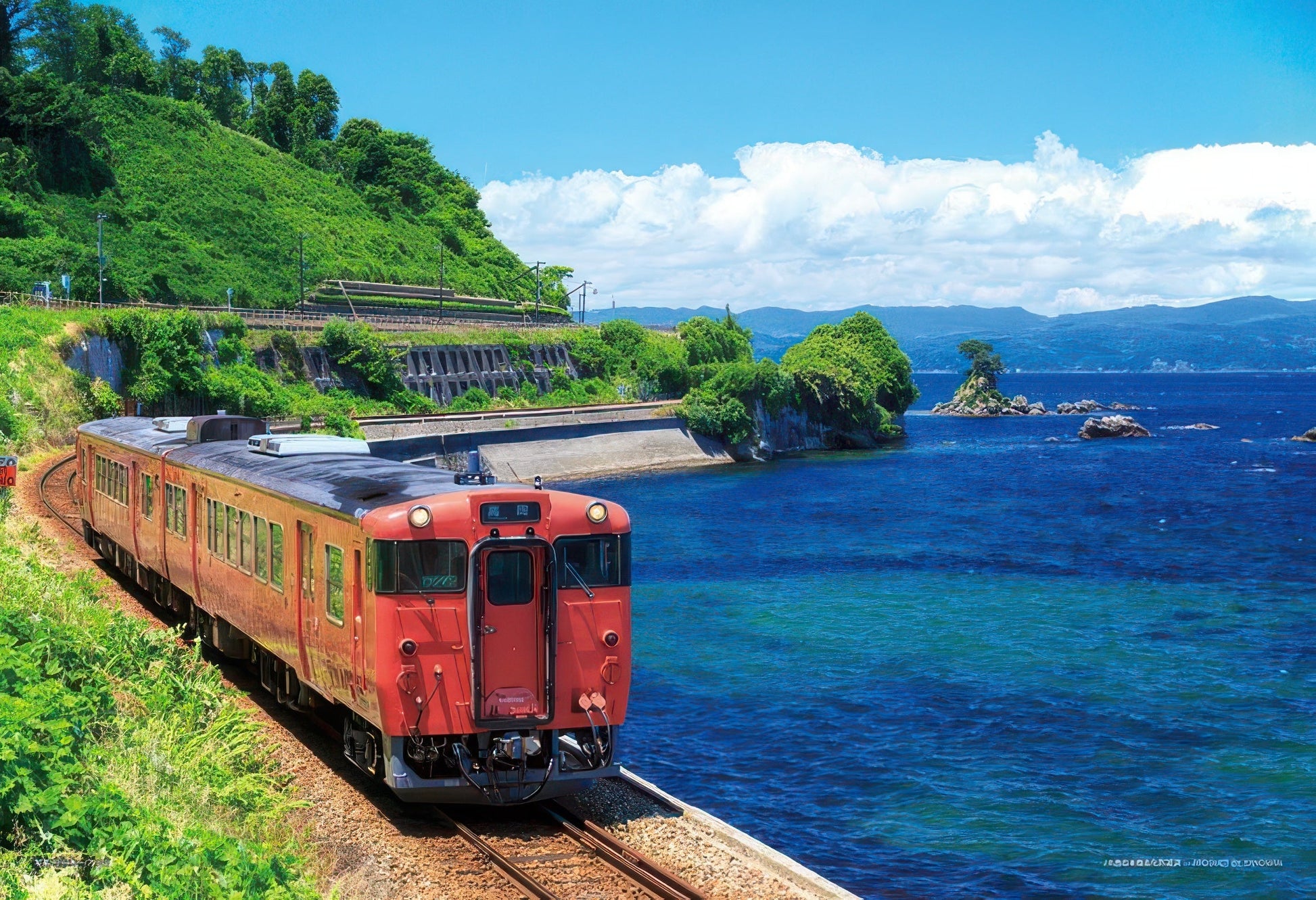 yanoman-01-2083-train-himi-line-and-toyama-bay-toyama-108-pieces-jigsaw-puzzle