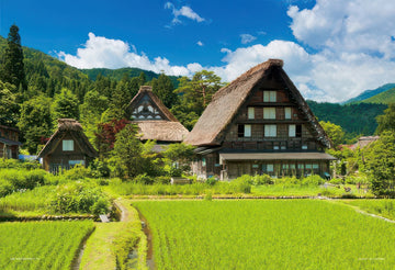 yanoman-01-2093-refreshing-shirakawa-go-(gifu)-108-pieces-jigsaw-puzzle