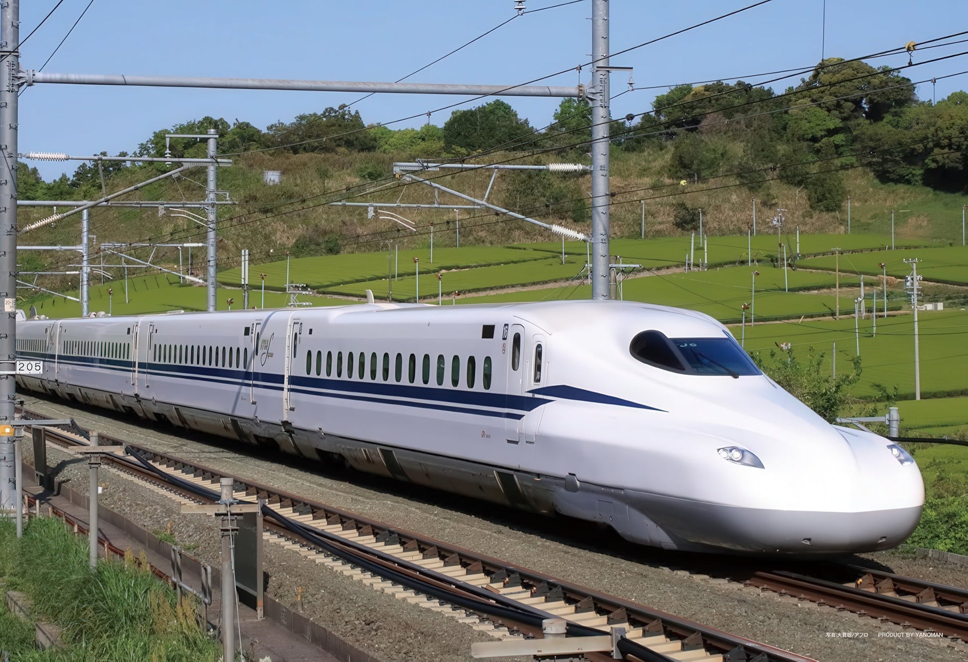 yanoman-01-2097-shinkansen-n700s-continuing-to-the-future-108-pieces-jigsaw-puzzle