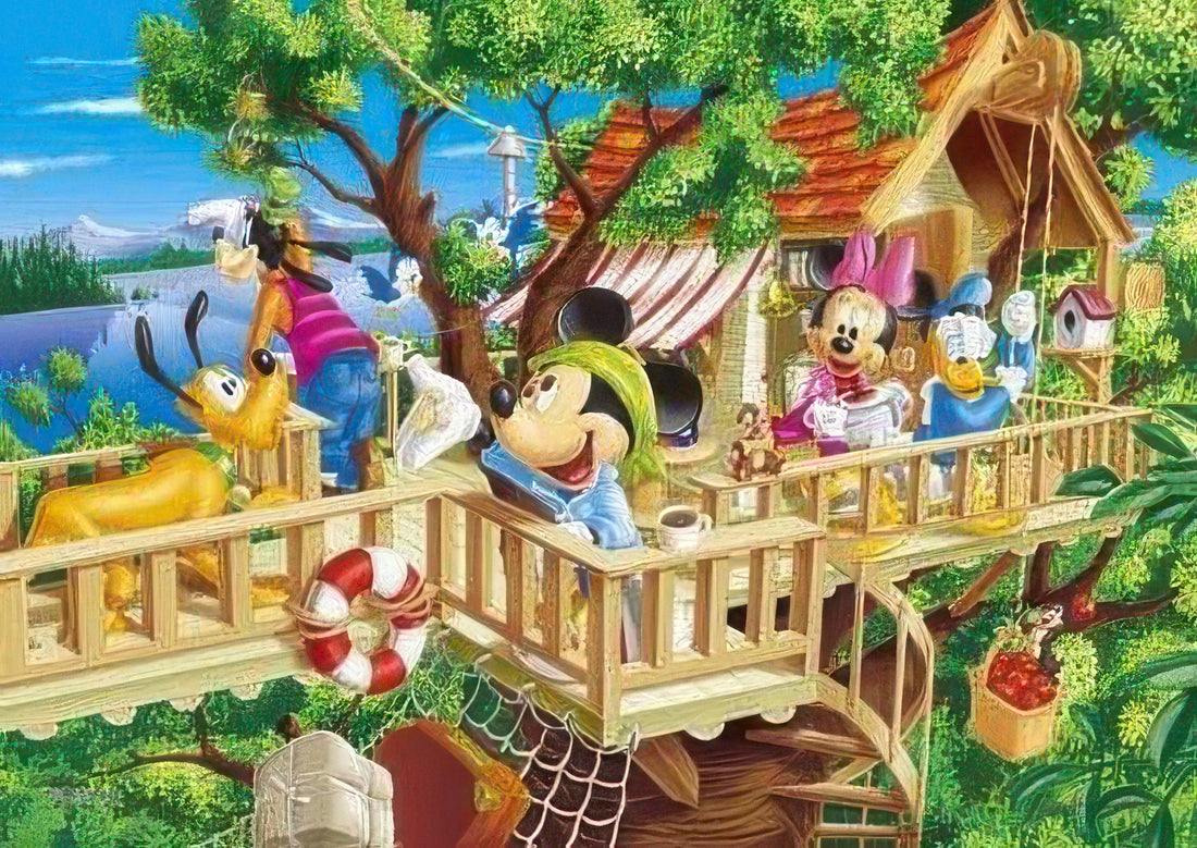 yanoman-03-698-mickey-friends-welcome-to-the-tree-house-300-pieces-jigsaw-puzzle