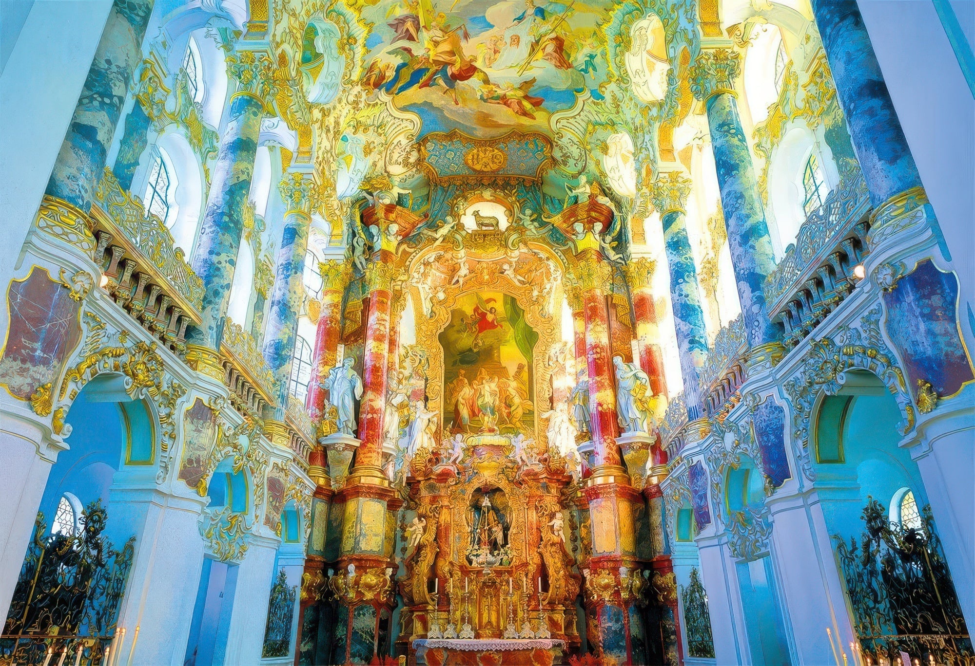 yanoman-03-799-scenery-gorgeous-wieskirche-300-pieces-jigsaw-puzzle