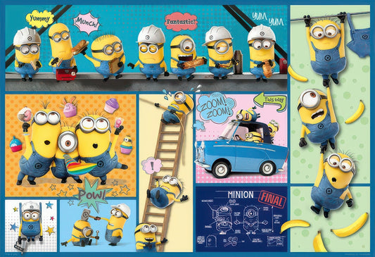 Yanoman 03-853　Minions • Comic Art　300 Pieces Jigsaw Puzzle