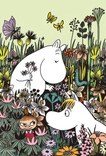 yanoman-03-874-moomin-in-a-flower-field-300-pieces-jigsaw-puzzle