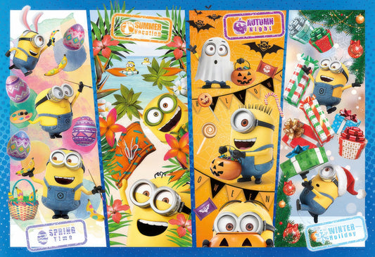 Yanoman 03-889　Minions • Party of Seasons　300 Pieces Jigsaw Puzzle