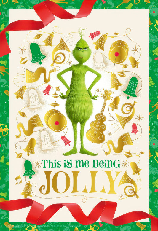 Yanoman 03-895　The Grinch • This is Me Being Jolly　300 Pieces Jigsaw Puzzle